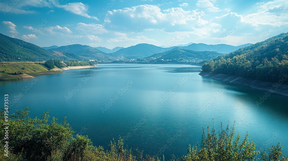 Naklejka premium Barrage Dam