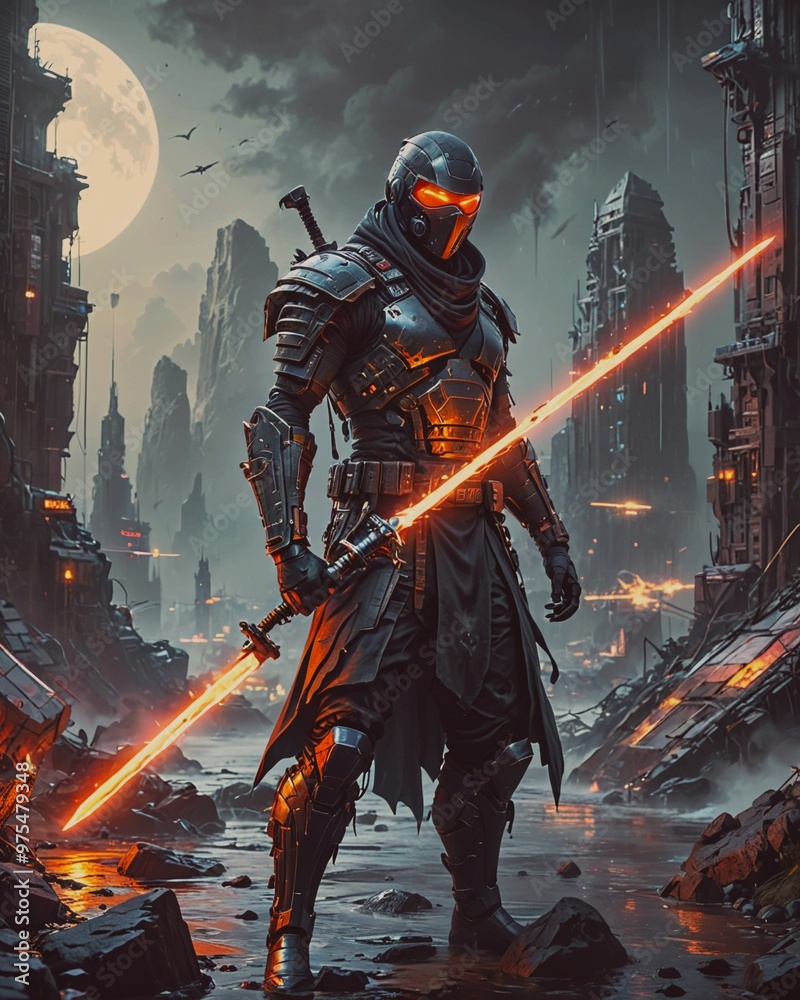 Fototapeta premium Future ninja
