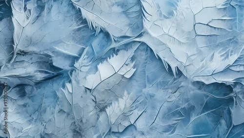 Wallpaper Mural Ice texture background Torontodigital.ca