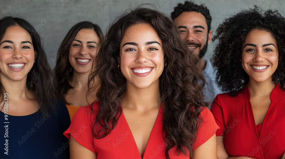 A diverse team of social enterprise leaders smiles confidently, proud of their collective efforts toward social justice.