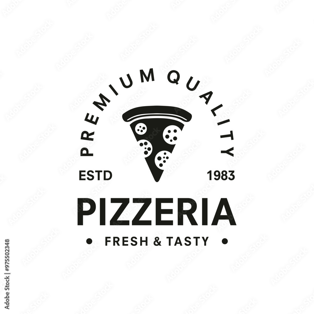 Pizza on white background vector illustration Pizza on white background vector illustration