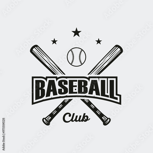 Baseball ball on white background Vector illustration