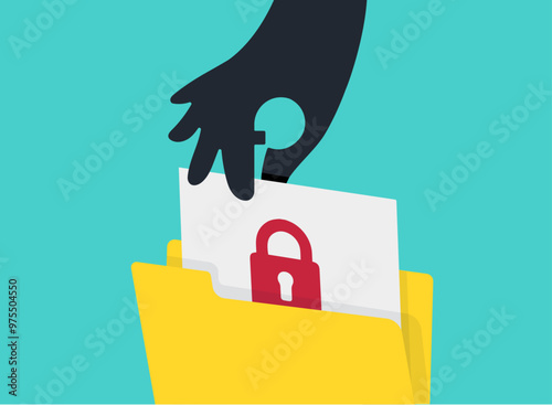 Whistleblower taking private secured confidential document