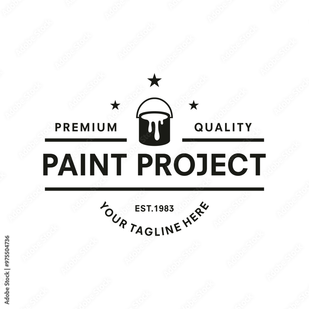 painting logo symbol vector illustration design painting logo symbol vector illustration design