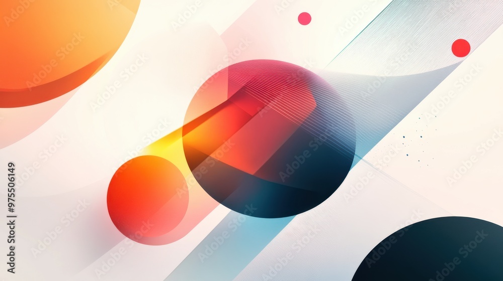 High-Resolution Abstract Design with Geometric Shapes and Fluid Lines | Modern Artistic Composition -- 16:9 High-Resolution Abstract Design with Geometric Shapes and Fluid Lines | Modern Artistic Composition -- 16:9