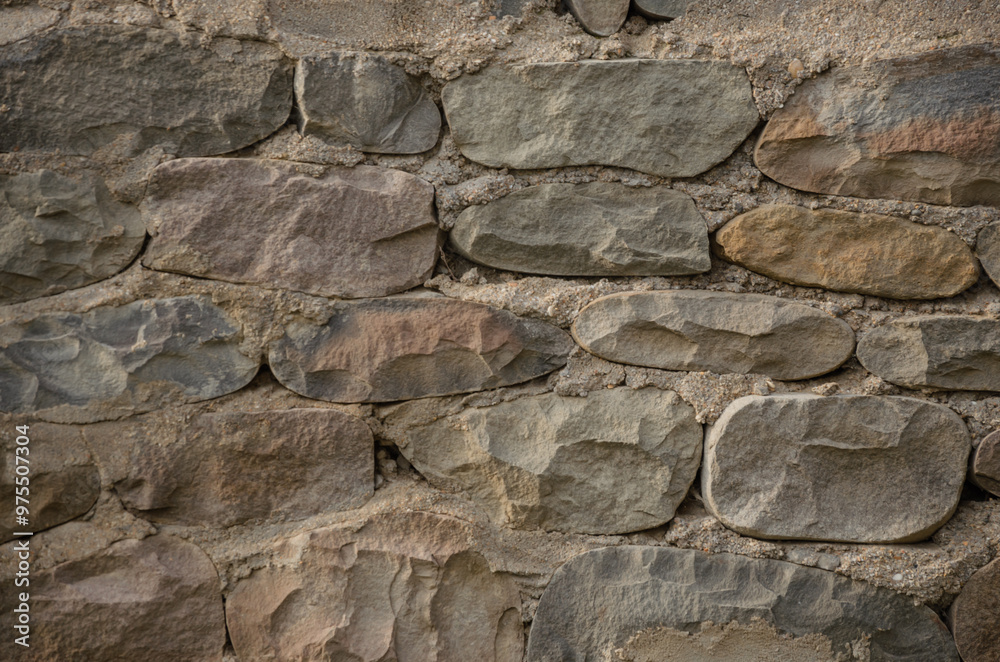 Different Size Stone Wall Background Different Size Stone Wall Background