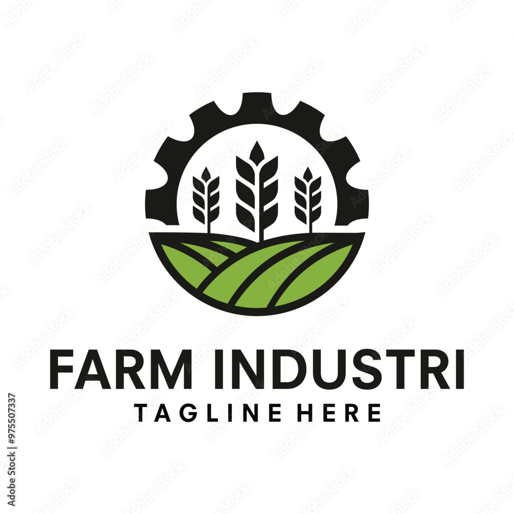 Wheat Agriculture Logo Simple Line Style. Business Organic Food and Cereal Icon and Symbol Product. Wheat Agriculture Logo Simple Line Style. Business Organic Food and Cereal Icon and Symbol Product.
