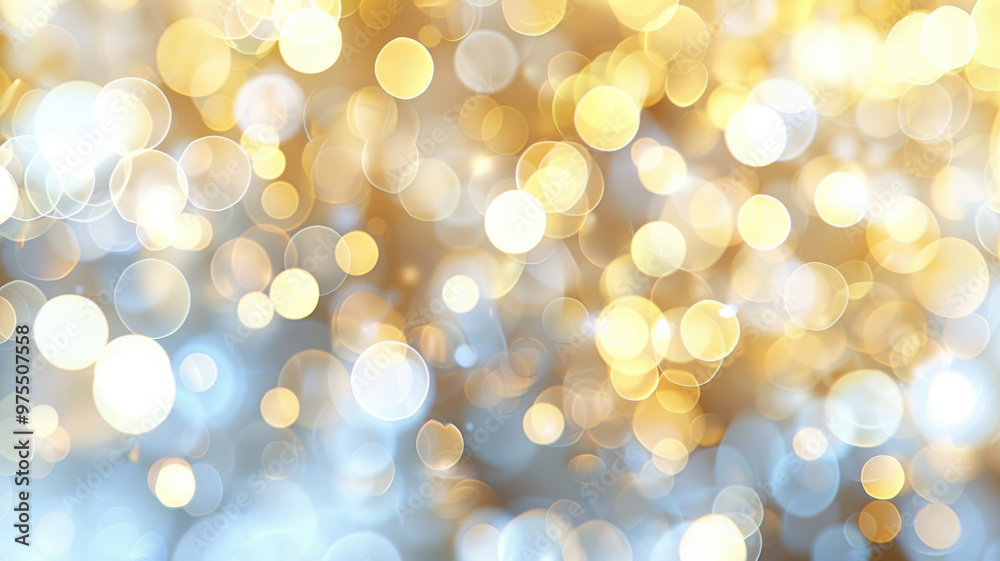 Abstract Gold Bokeh Background Abstract Gold Bokeh Background
