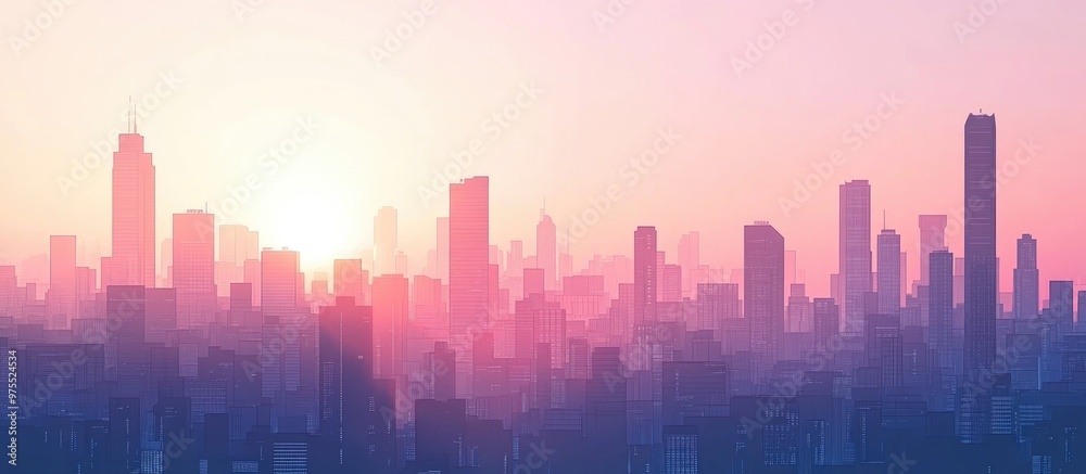 Futuristic Cyberpunk City Landscape In A Dystopian Setting Futuristic Cyberpunk City Landscape In A Dystopian Setting