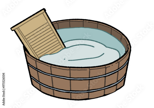 洗濯板とタライ