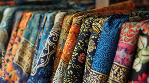 The attractiveness of batik designs