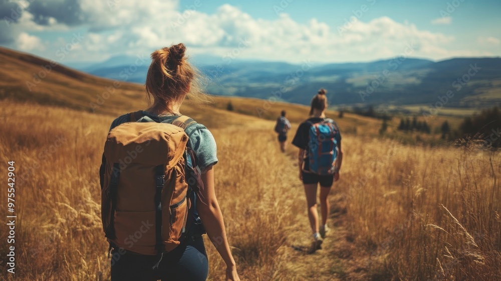 Hiking Adventure in the Mountains