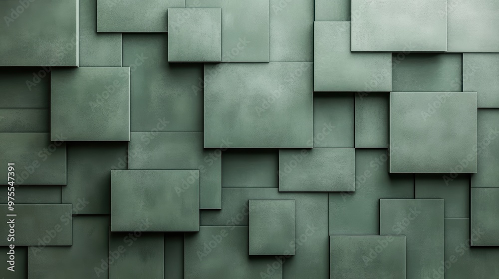 Geometric Grid Pattern in Muted Olive Green Background for Minimalist Design Concepts Geometric Grid Pattern in Muted Olive Green Background for Minimalist Design Concepts