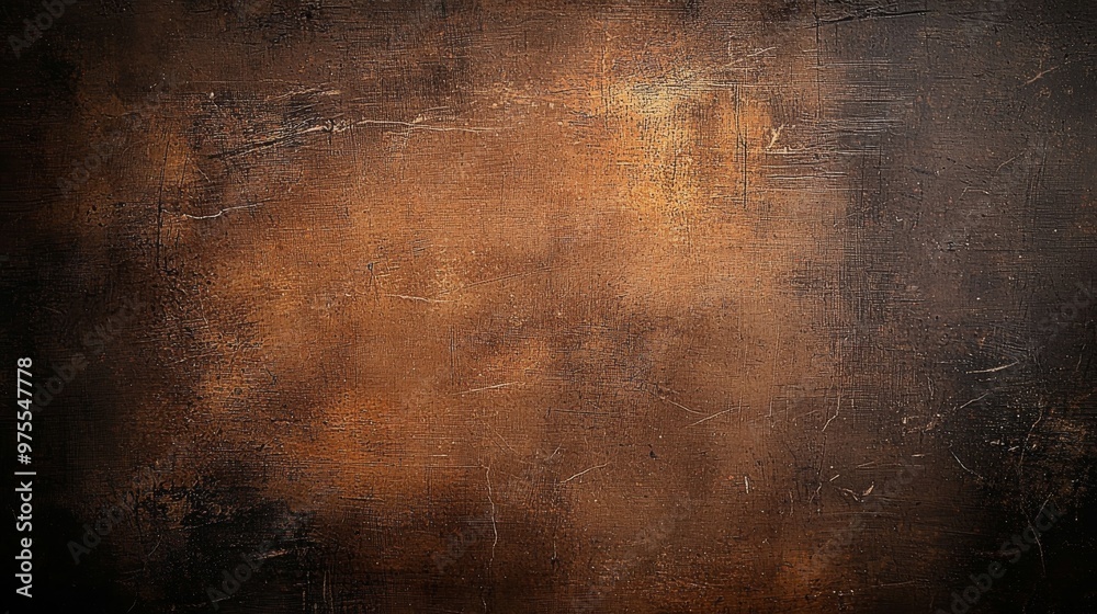 Obraz premium Dark Brown Textured Background, texture, grunge, abstract