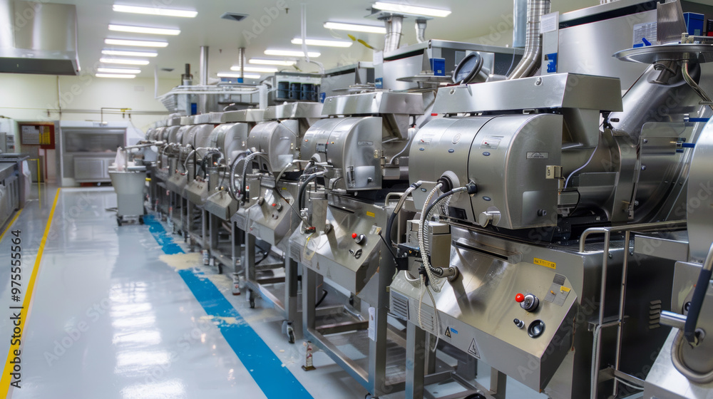 Industrial Mixers: High-capacity machines for mixing dough and batter Industrial Mixers: High-capacity machines for mixing dough and batter