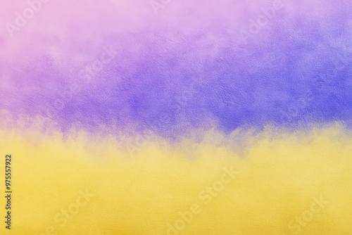 Abstract Purple and Yellow Gradient Background.