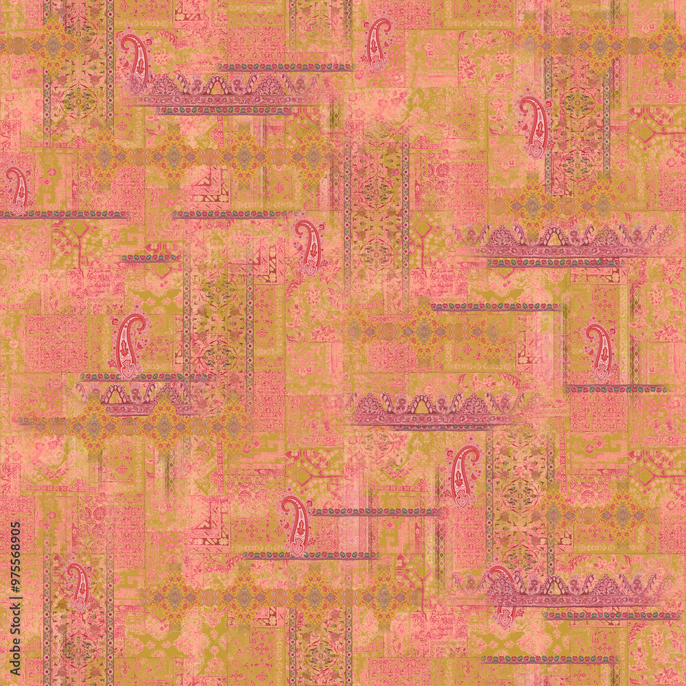 Versatile Textile Fabric Print Collection Seamless Floral pattern, Geometric, and traditional Designs for Digital Printing on Fashion and Home Decor Fabrics.
Versatile Textile Fabric Print Collection Seamless Floral pattern, Geometric, and traditional Designs for Digital Printing on Fashion and Home Decor Fabrics.