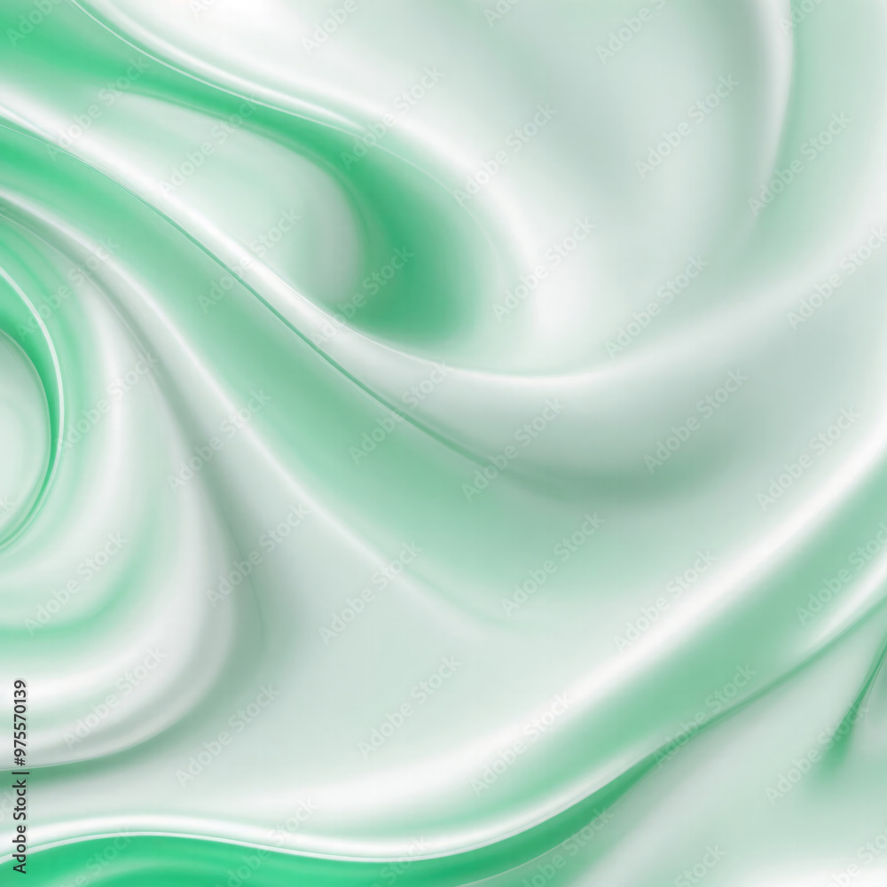Soft Pastel Green Shiny Satin Silk Swirl Texture Background Soft Pastel Green Shiny Satin Silk Swirl Texture Background