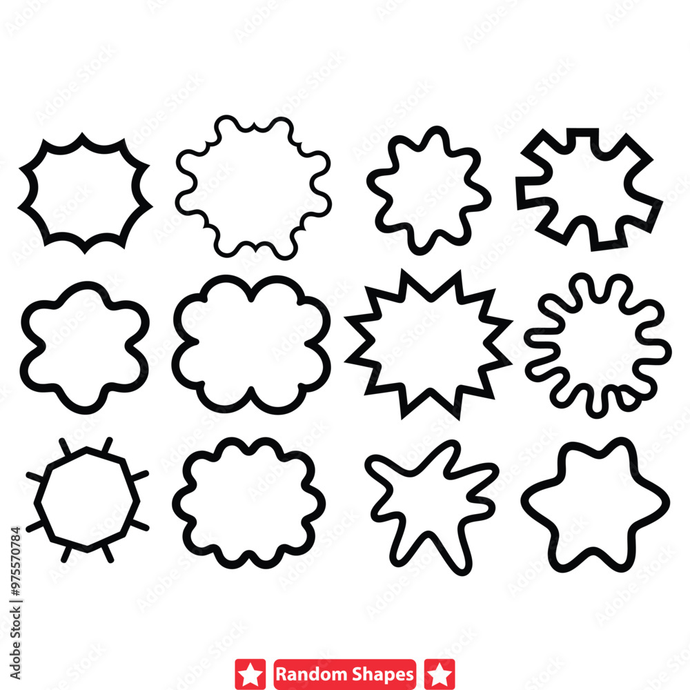 Abstract Polygonal Symphony Intricate Vector Silhouettes for Complex and Layered Designs Abstract Polygonal Symphony Intricate Vector Silhouettes for Complex and Layered Designs