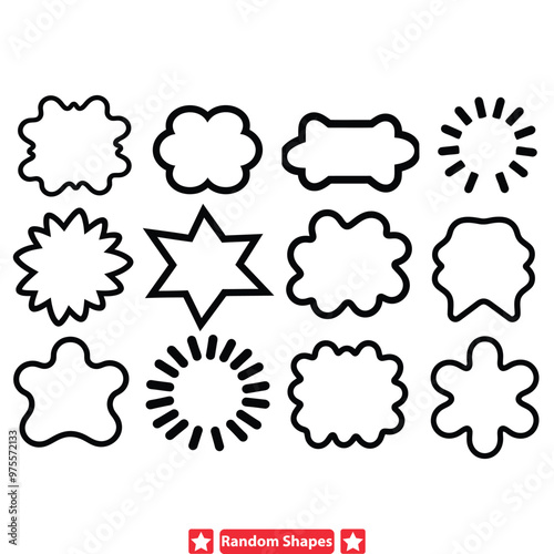 Elegant Polyhedral Patterns  Sophisticated Vector Silhouettes for Refined and Elegant Designs