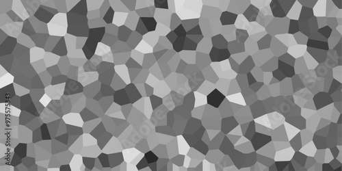 Abstract broken glass crystalize quartz geometric tiles stain seamless pattern isolated terrazzo decorative vintage vector background.