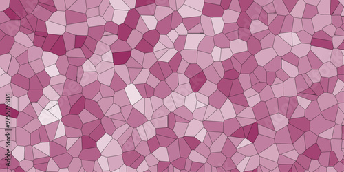Abstract broken glass crystalize quartz geometric tiles stain seamless pattern isolated terrazzo decorative vintage vector background.