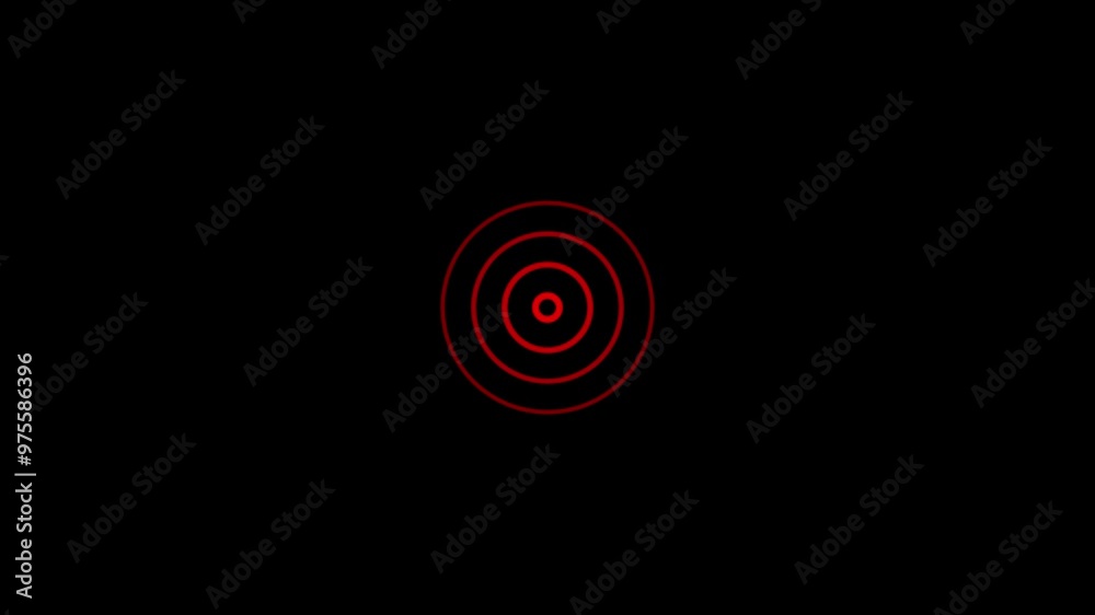radio waves diffusion. Digital radio waves white circle animation. radio waves diffusion. Digital radio waves white circle animation.