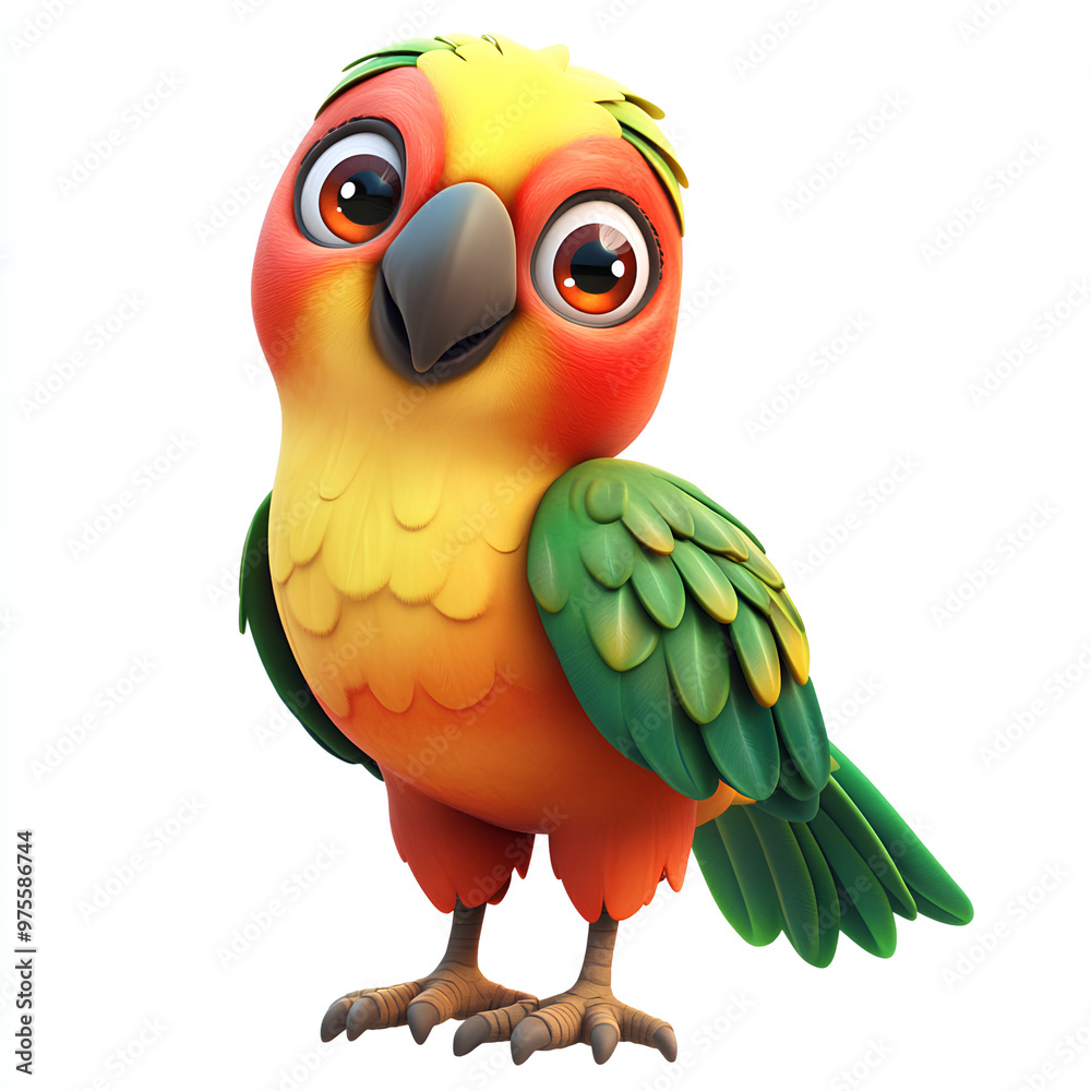cartoon parrot cartoon parrot