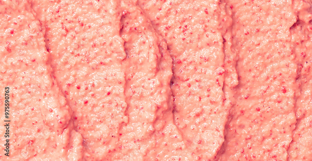 Fruit yogurt ice cream. Smoothies from fresh fruits and berries. Ice cream texture. Delicious sweet dessert close-up as a background. Fruit yogurt ice cream. Smoothies from fresh fruits and berries. Ice cream texture. Delicious sweet dessert close-up as a background.