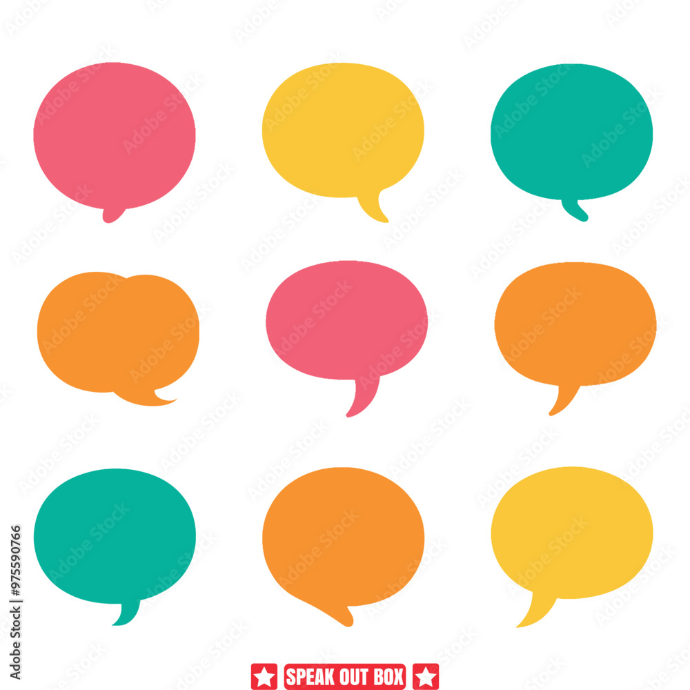 Conversational Toolkit Speak Out Box Vector Icons Conversational Toolkit Speak Out Box Vector Icons