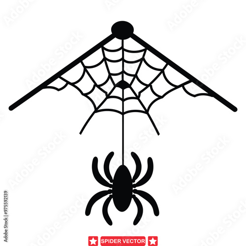 Haunting Huntsmen  Distinctive Spider Vector Graphics for Projects