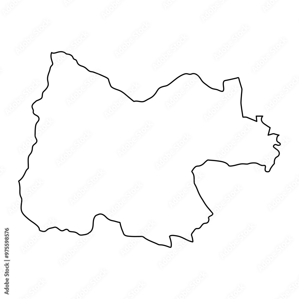 Uthai Thani province map, administrative division of Thailand. Vector illustration. Uthai Thani province map, administrative division of Thailand. Vector illustration.