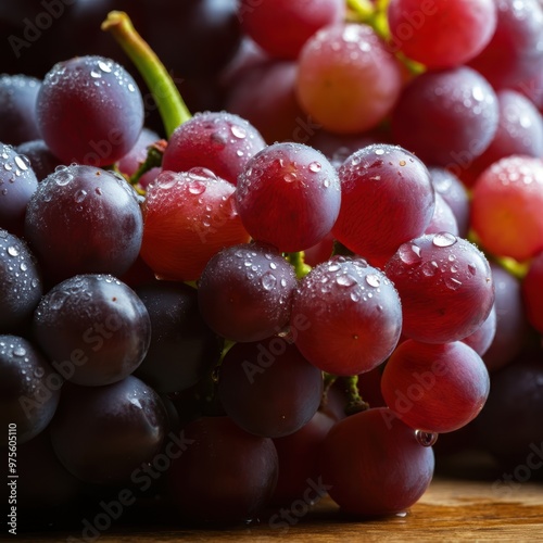 Export Table Grapes of the Red Globe Variety photo