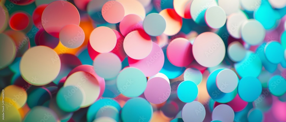 A mesmerizing bokeh effect with overlapping circles in pastel colors, creating a dreamy and soft ambiance full of abstract shapes and light. A mesmerizing bokeh effect with overlapping circles in pastel colors, creating a dreamy and soft ambiance full of abstract shapes and light.