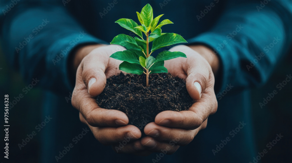 The image shows a business investor confidently choosing to back projects with environmental sustainability at their core. The image shows a business investor confidently choosing to back projects with environmental sustainability at their core.