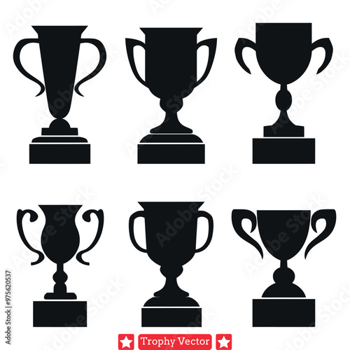 Shimmering Success  Trophy Silhouettes for Champions