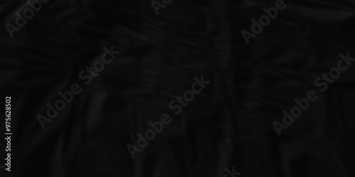 Black crumpled paper texture. Black wrinkled paper texture. Black crumpled and top view textures can be used for background of text or any contents.