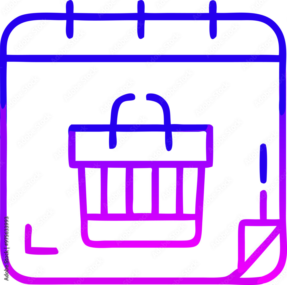black friday, icon outline gradient black friday, icon outline gradient