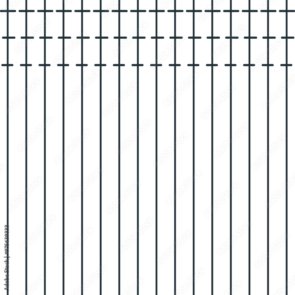 The vertical lines look like a cluster of antennas. The vertical lines look like a cluster of antennas.