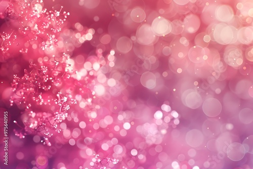 A dreamy, soft-focus background with pink and purple bokeh lights, ideal for design projects.