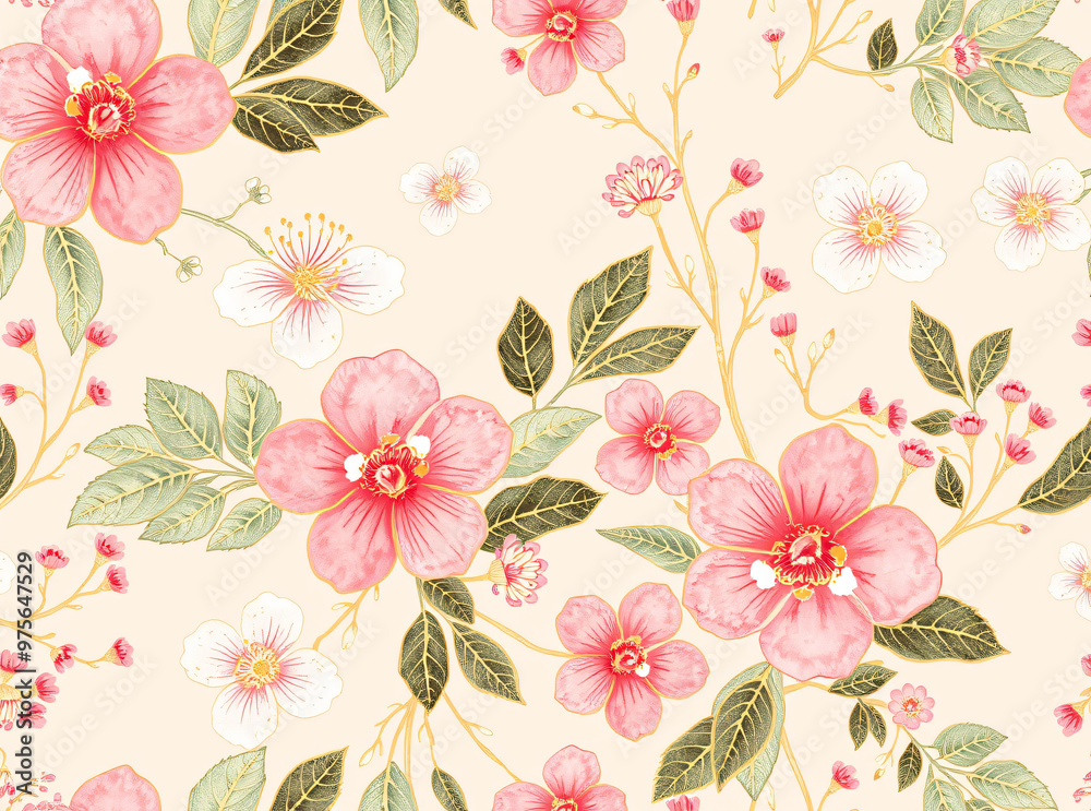 seamless floral pattern seamless floral pattern