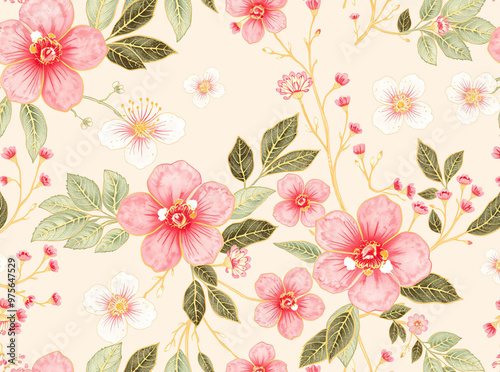 seamless floral pattern