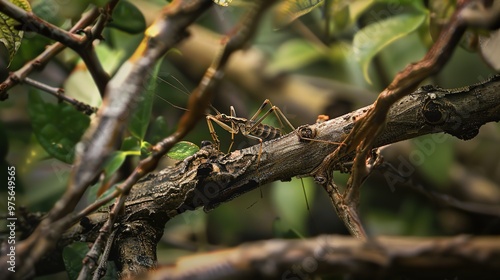 Wallpaper Mural stick insect closeup wallpaper Torontodigital.ca
