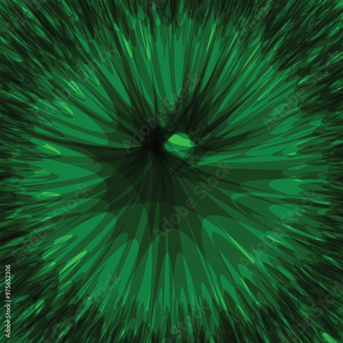 Abstract Background Design  Active Green