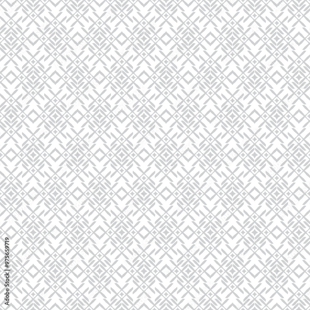 Grey Abstract Geometric Outline Seamless Vector Repeat Pattern Grey Abstract Geometric Outline Seamless Vector Repeat Pattern