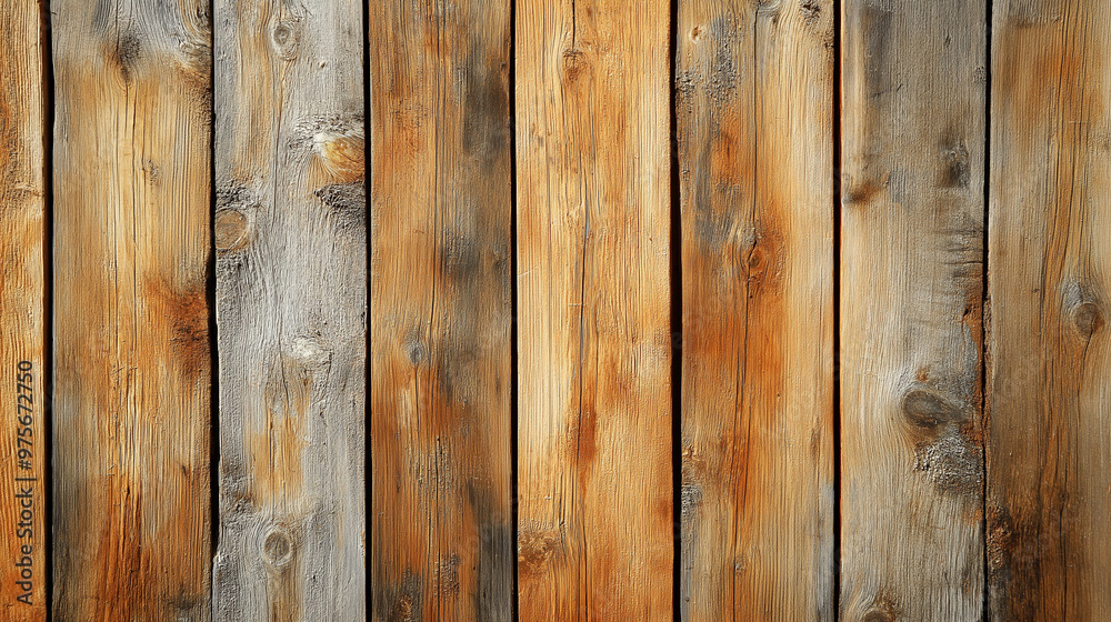 Rustic Wooden Planks in Weathered Tones Rustic Wooden Planks in Weathered Tones