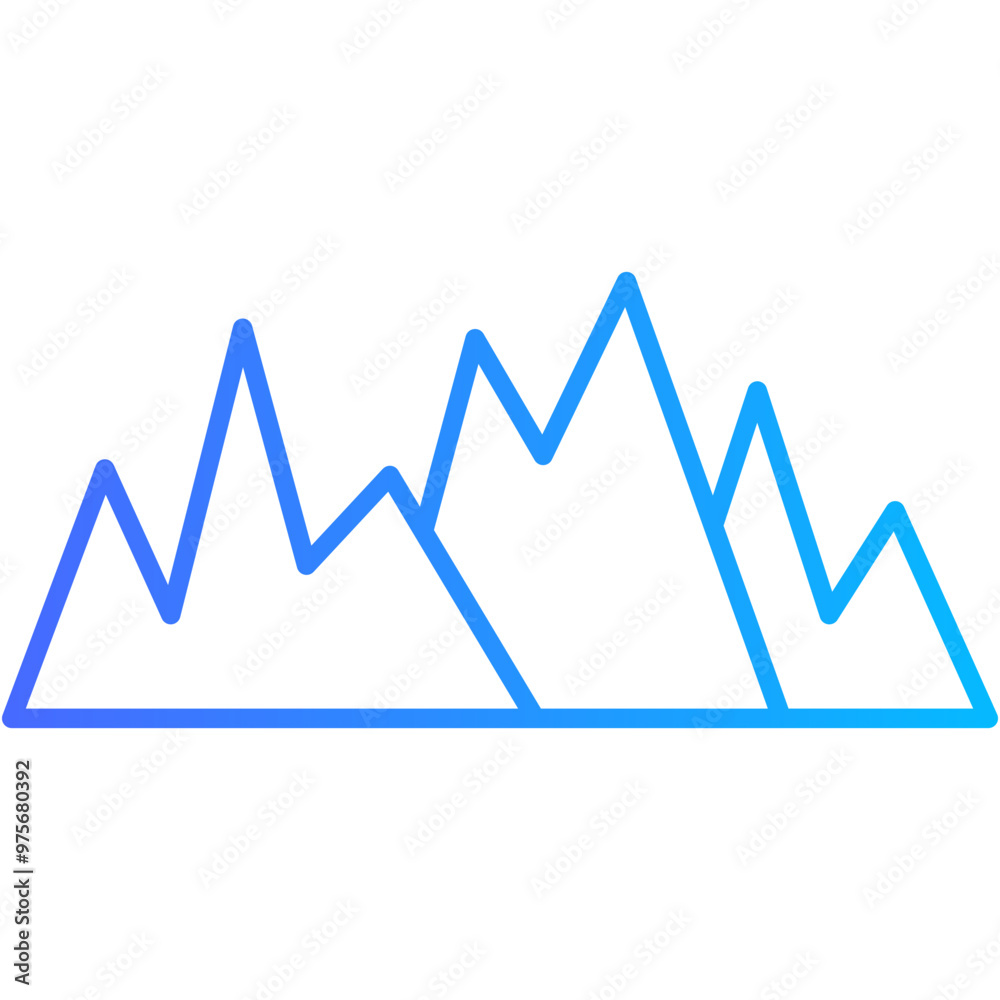 Mountain Icon Mountain Icon