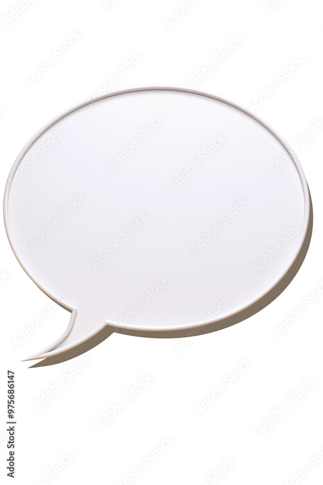 Empty speech bubble for dialogue or conversation graphic design. Empty speech bubble for dialogue or conversation graphic design.