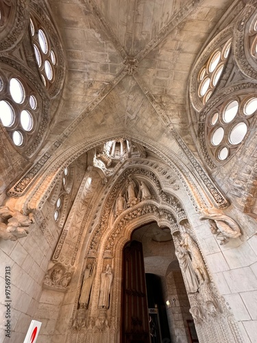 interior of the cathedral