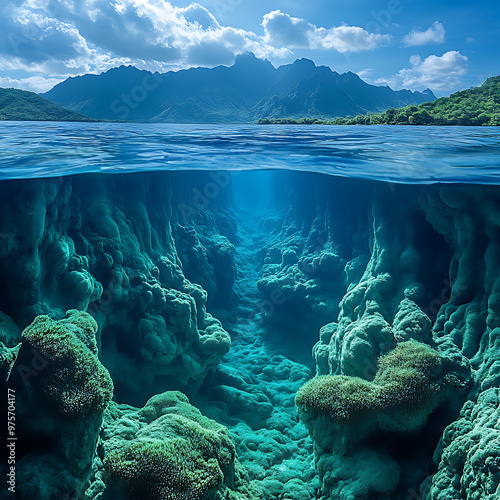 An ocean both inside and outside
